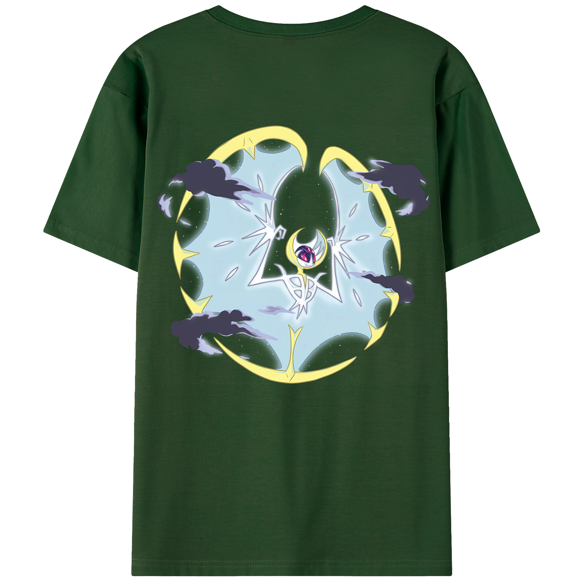 （画像用） ポケットモンスター Pokémon 綿100％半袖Tシャツ（背面プリント）